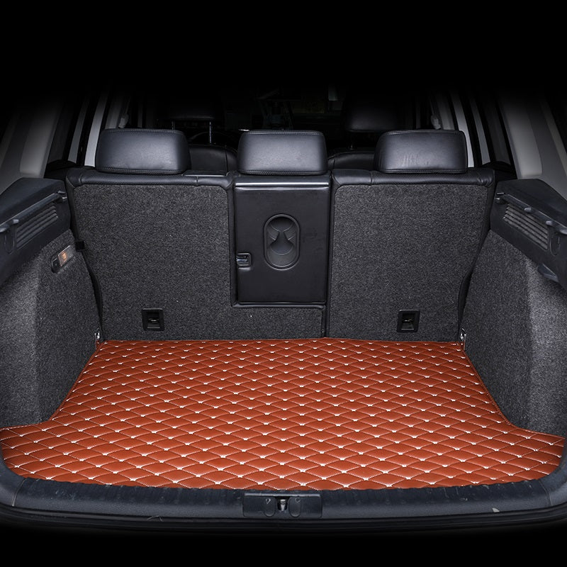 Diamond Stitching Flat Cargo Liner - Basic Leather Mat