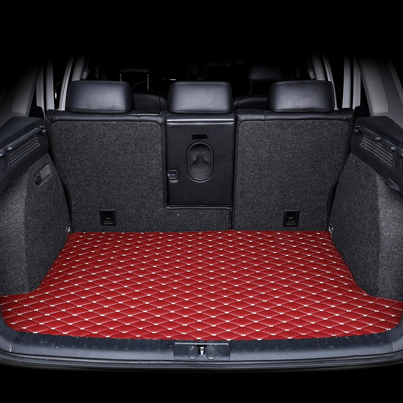 Diamond Stitching Flat Cargo Liner - Basic Leather Mat