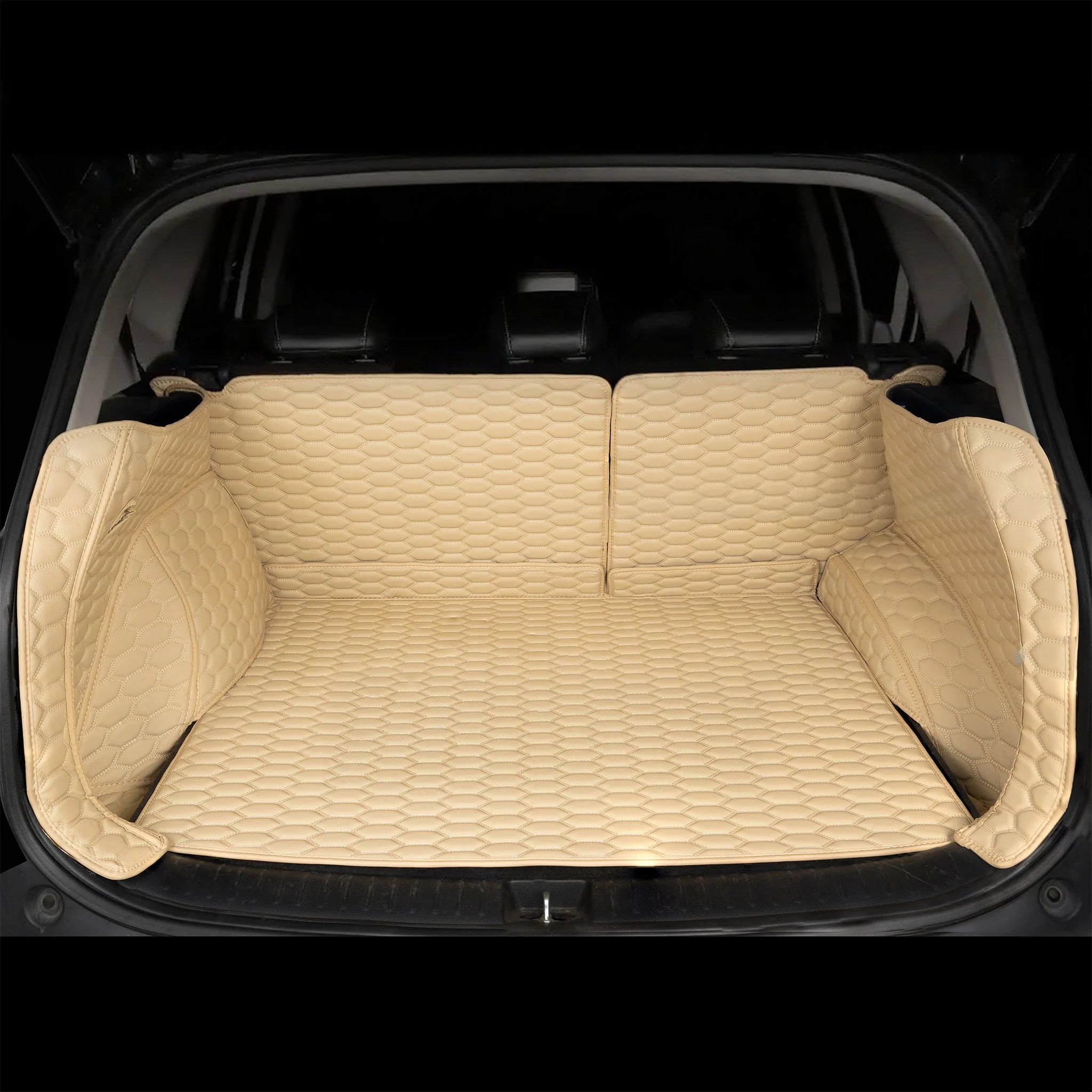 Honeycomb Stitching Full Coverage Cargo Liner - Sporty & Tough