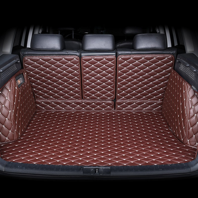 Diamond Stitching Full Coverage Trunk Mats - Ultimate Protection