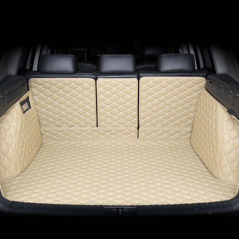 Diamond Stitching Full Coverage Trunk Mats - Ultimate Protection