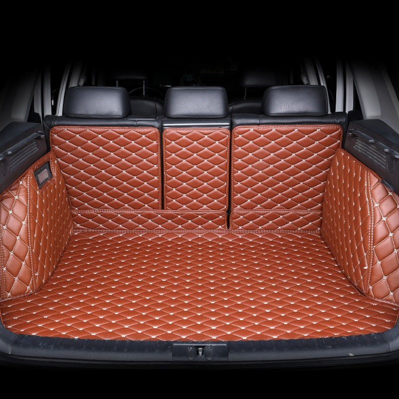 Diamond Stitching Full Coverage Trunk Mats - Ultimate Protection
