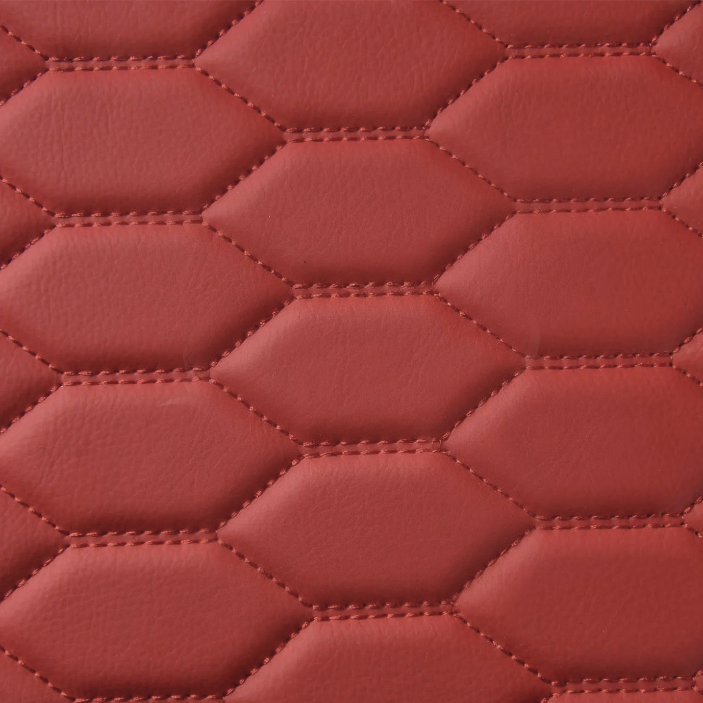 Honeycomb Stitching Custom Luxury Car Floor Mats Set